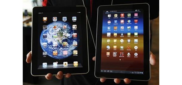 Samsung, Apple, iPad, Galaxy Tab 10.1, tablets, courts, , 