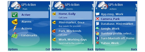Symbian, Nokia, GPS-Action, GPS, cellphone,  , 