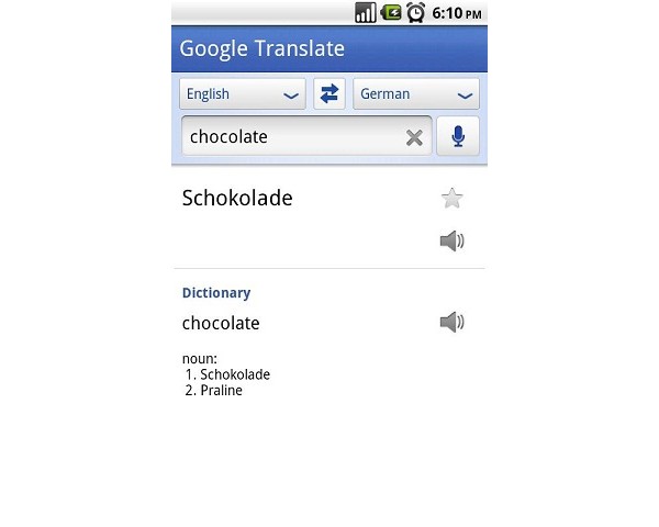 Google, Translate, Conversation Mode, 