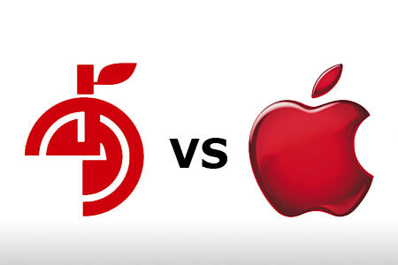 Apple подала иск против китайской компании из-за похожего логотипа