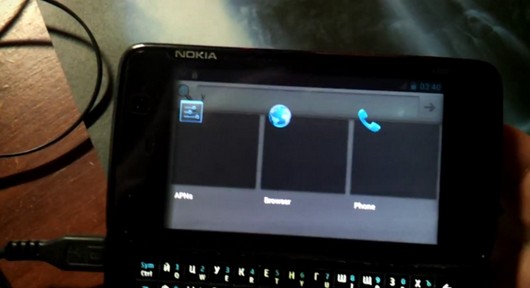 Android 4 установили на Nokia N900