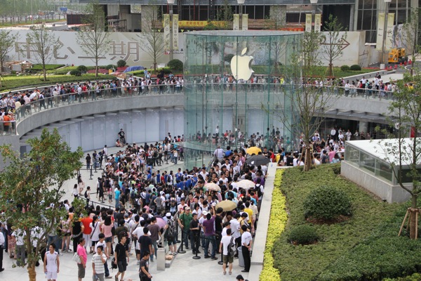 Китай стал вторым по доходности рынком Apple