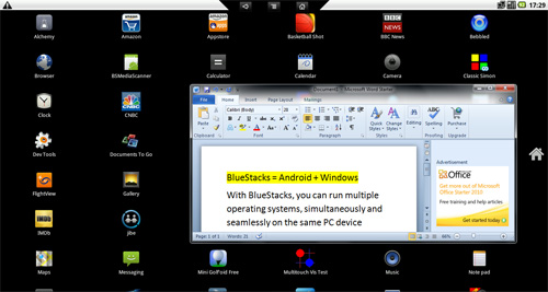 BlueStacks: запускаем Windows и Android одновременно