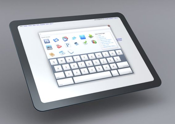 Прототип планшета на Chrome OS