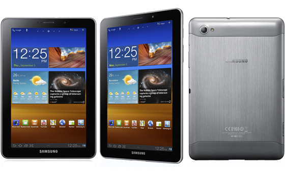 Samsung представила планшет Galaxy Tab 7.7 с AMOLED-дисплеем