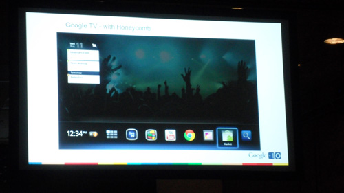 Google TV получит Android 3.1, приложения и виджеты