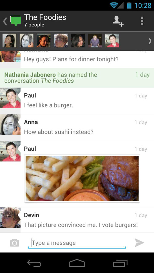 Android-клиент Google+ полностью переработан в стиле Android 4