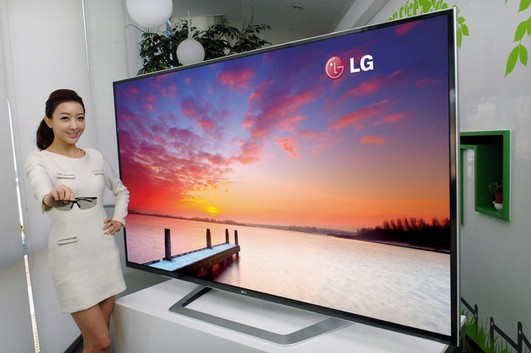 LG показала самый большой в мире 3D-телевизор