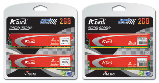 Планки памяти DDR3 от A-DATA