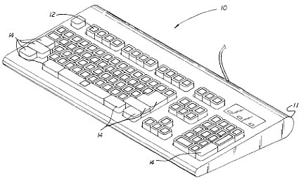 Патент на OLED-клавиатуру, принадлежащий Элкину Асеведо