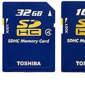 SDHC-карта Toshiba на 32 Гб 