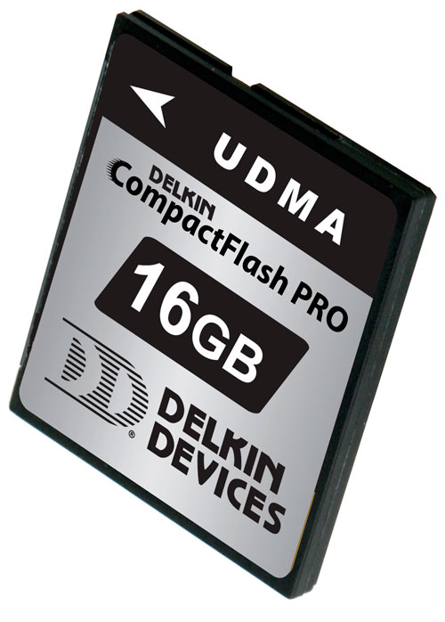 Суперскоростная флешка CompactFlash Pro от Delkin
