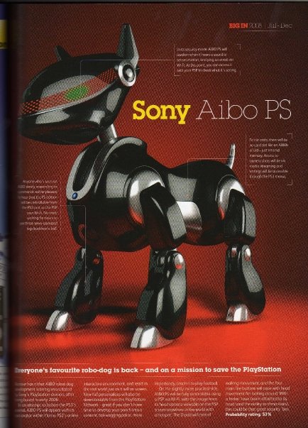 Новая версия робопса Sony AIBO
