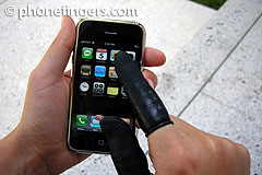 Phone fingers - резиновые напалечники для сенсорных экранов Apple iPhone