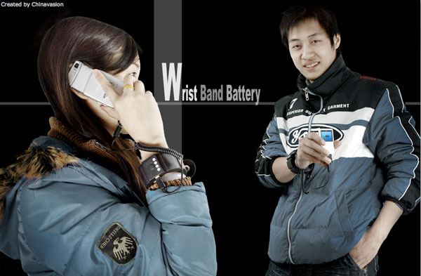 Браслет-аккумулятор Wrist Band Portable Battery