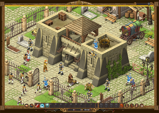 Скриншот из игры «Королевство»