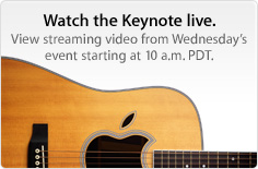 Конференцию Apple можно будет смотреть в прямом эфире