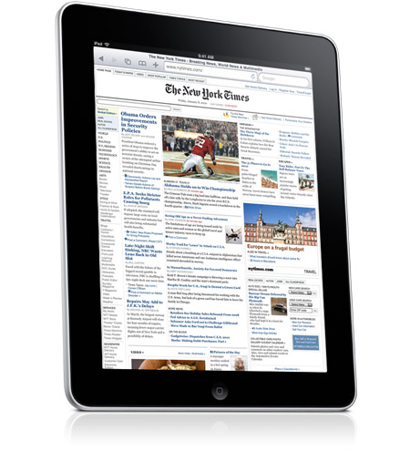 Браузер Safari на iPad