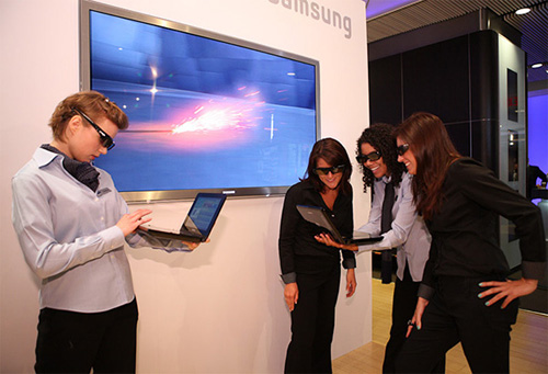 Samsung выпускает самый большой 3D-телевизор