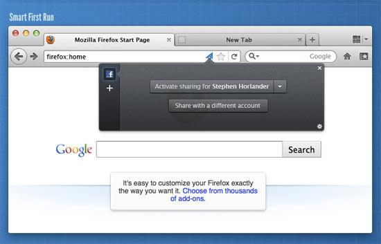 Firefox 5: подробности и скриншоты