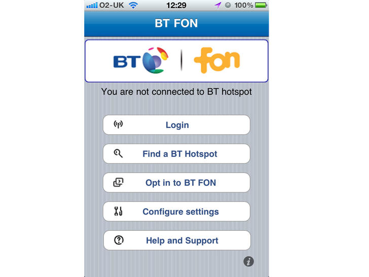 BT выпустил смартфонное приложение для работы с Wi-Fi-хотспотами