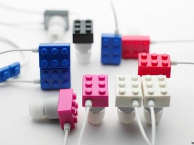 Elecom выпустит наушники в виде LEGO