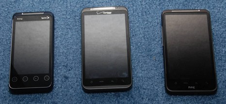 HTC представила три 4G-смартфона на Android