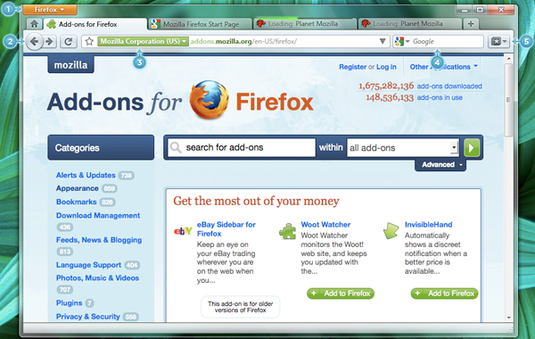 Firefox 4: первый взгляд