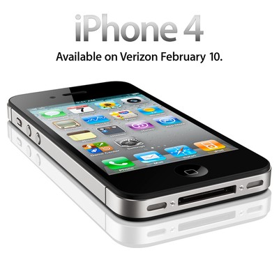 Verizon начнёт продажу CDMA-версии iPhone 10 февраля