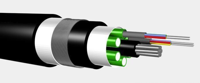 Схема оптоволоконного кабеля