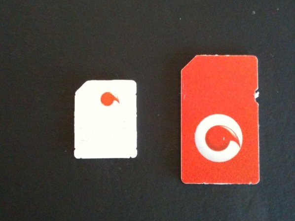 Micro SIM-карта от Vodafone