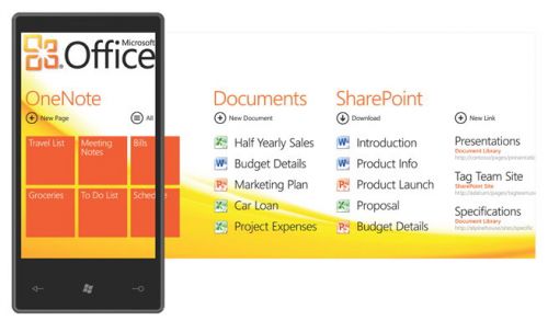 Windows Phone 7 Office 2010