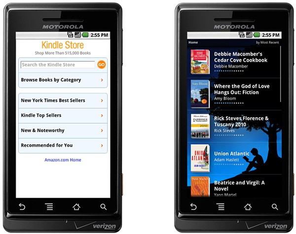 Kindle для Android выйдет летом