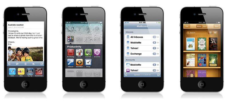 Apple выпустила iOS 4 для iPhone и iPod touch