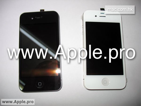 Фото: iPhone 4G с белой лицевой панелью