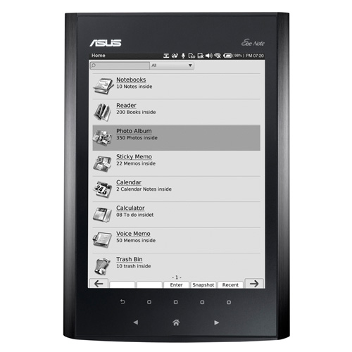ASUS выпустит 8-дюймовый монохромный планшет со стилусом Wacom