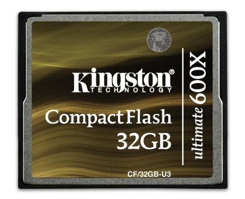 Kingston выпускает рекордно быструю CF-карту UDMA 6 Ultimate 600x