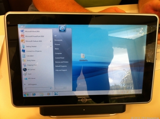 Планшет HP Slate 500 на Windows 7