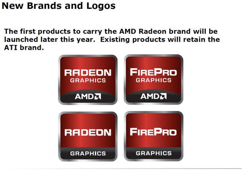 AMD откажется от бренда ATI