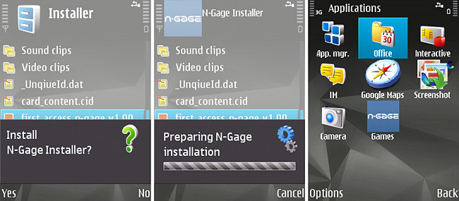 N-Gage First Access для владельцев Nokia N81