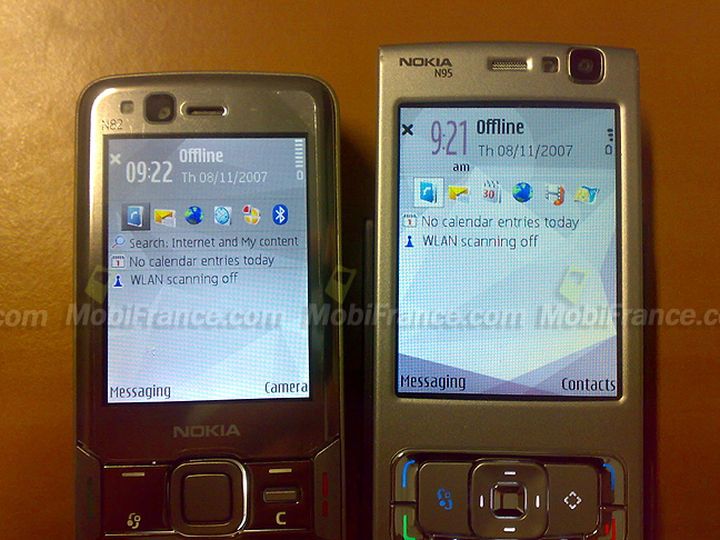 Nokia N82 – разрешение экрана 320x240 точек