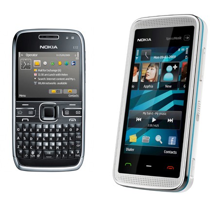 Nokia E72 & 5530