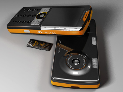 Концепт телефона Sony Ericsson с разъёмом USB