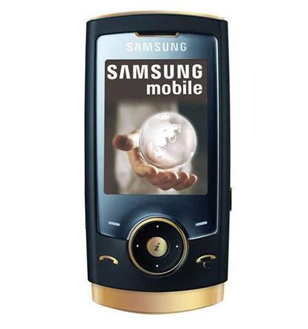 Samsung U600 Limited Edition – золото на чёрном фоне