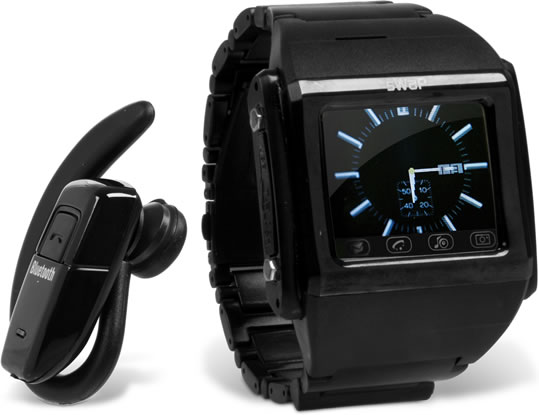 sWaP — хайтек-часы и мобильный телефон с Bluetooth в одном