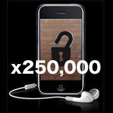 Хакеры разлочили 250 тысяч проданных iPhone