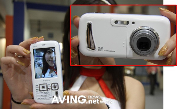K-Touch C280 — 8-мегапиксельный камерофон с 3-кратным зумом