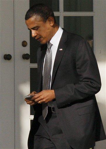 Обама любит BlackBerry