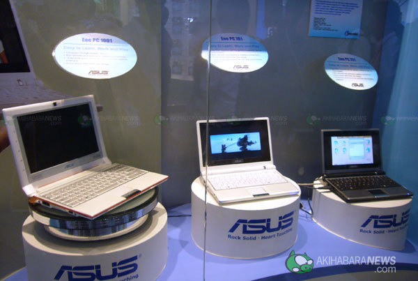 ASUS Eee PC будет оснащаться дисплеем в 10 дюймов