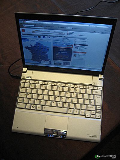 Субноутбуки Toshiba Portege R500